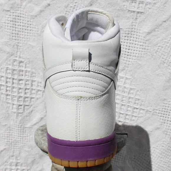 Nike Dunk High Deluxe Ostrich White Hyacinth 312032-111 Size 10